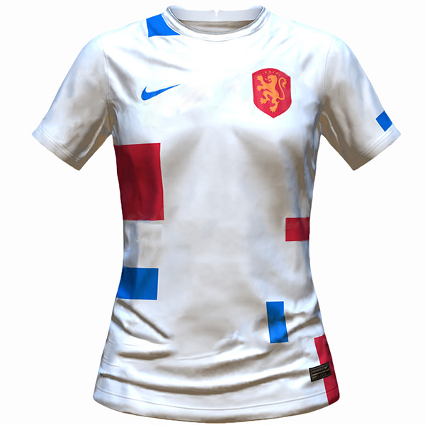Holland away female jersey Netherlands women's 3rd soccer sportswear football shirt 2022